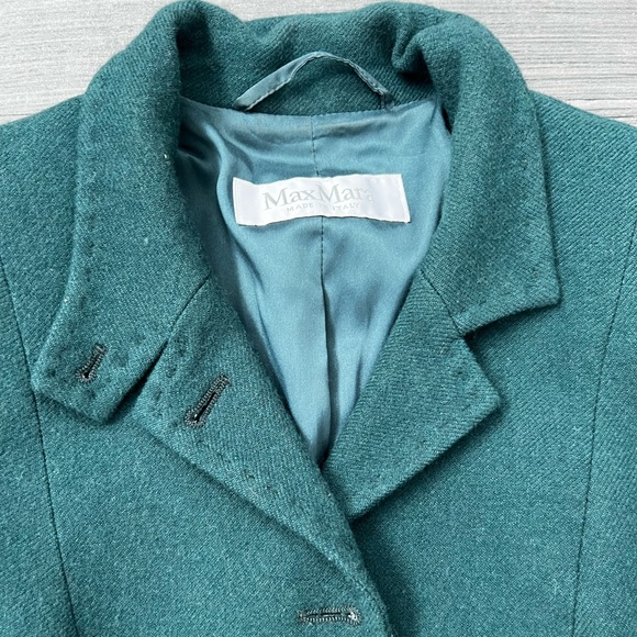 MAX MARA Beautiful Viscose and Nylon Blazer Suit Jacket - Picture 7 of 15